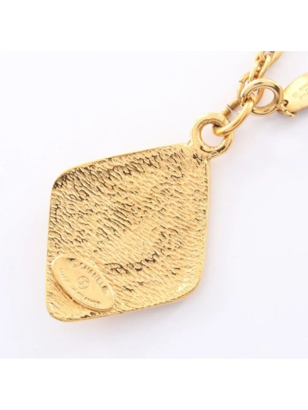 Chanel Necklace CC Logo Diamond